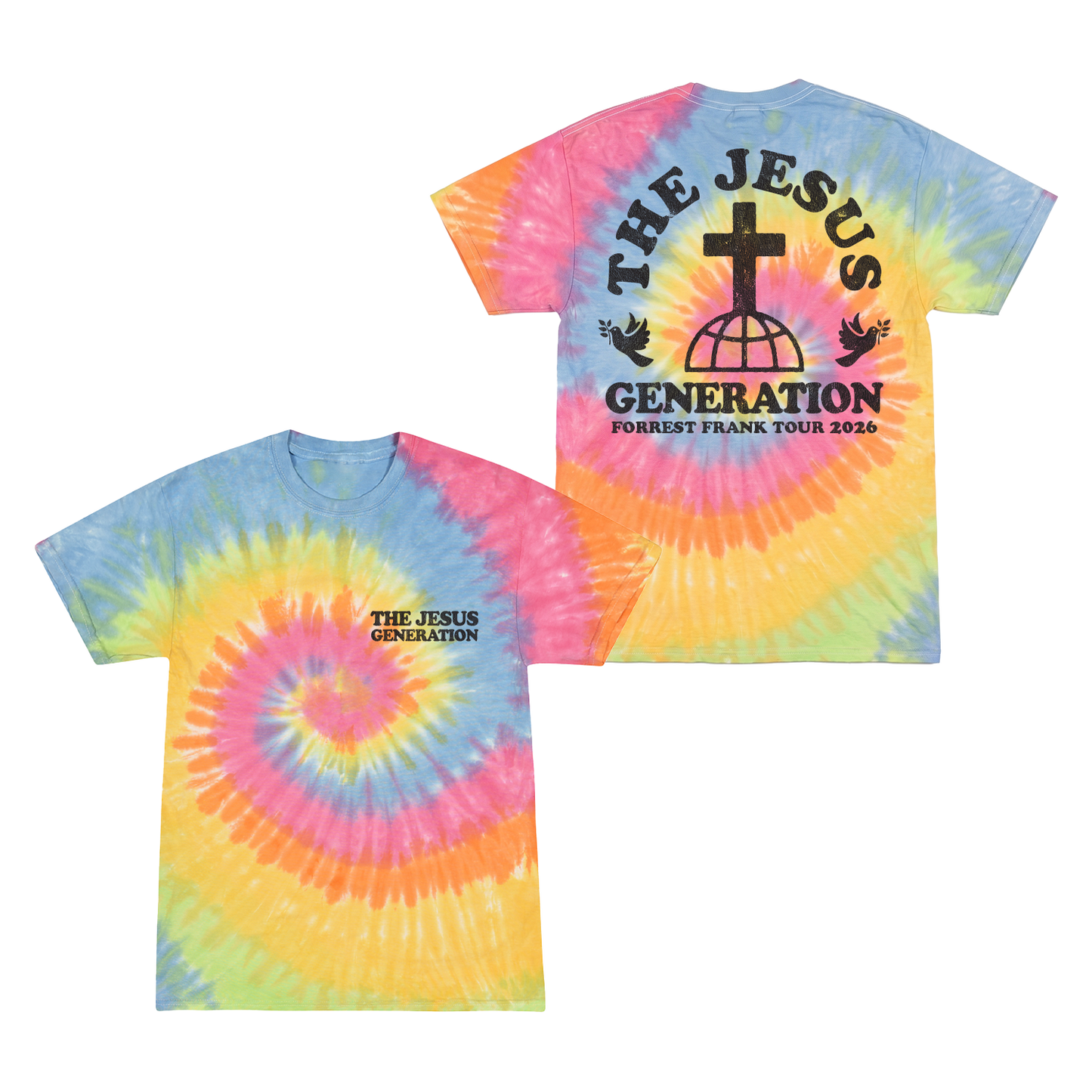 The Jesus Generation Tour Dye T-Shirt