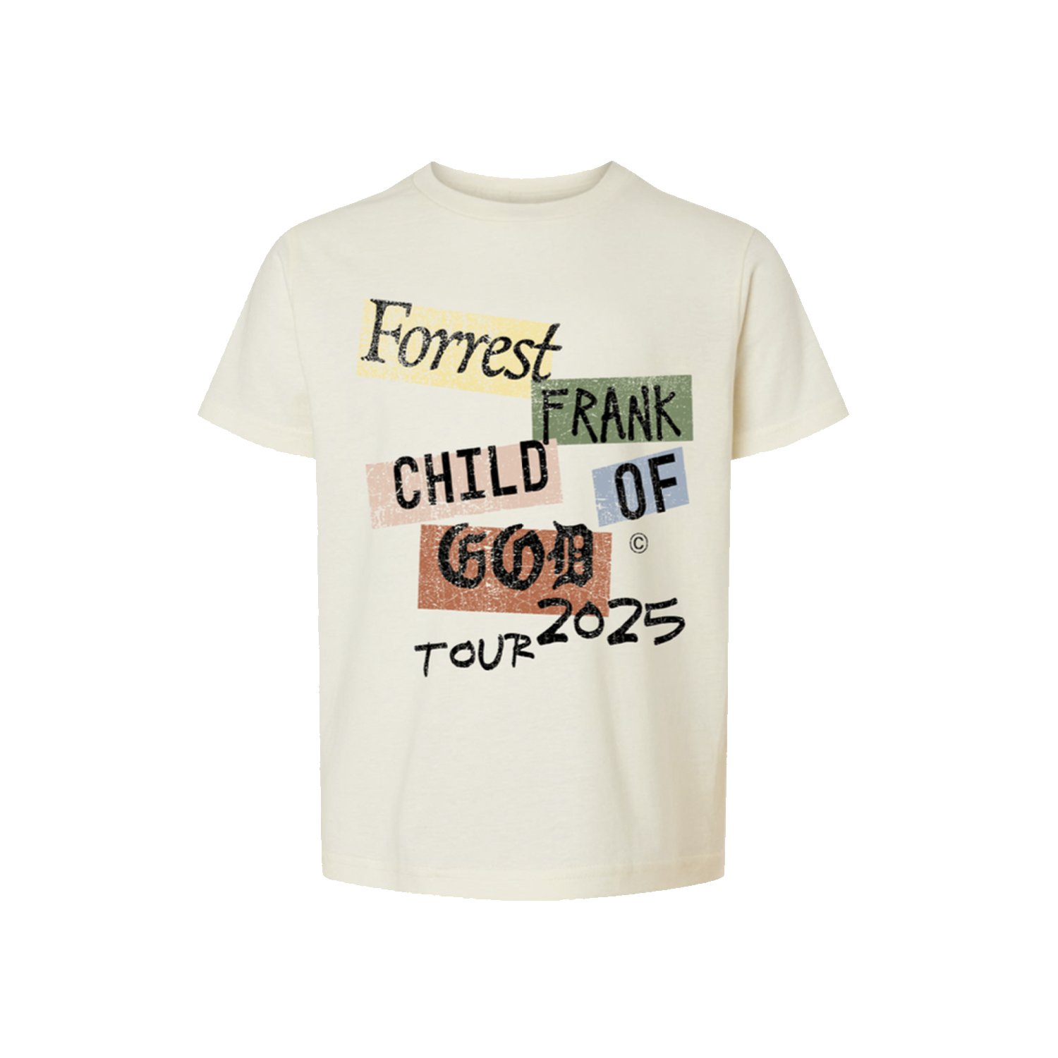 COG Color Block Kids Tee