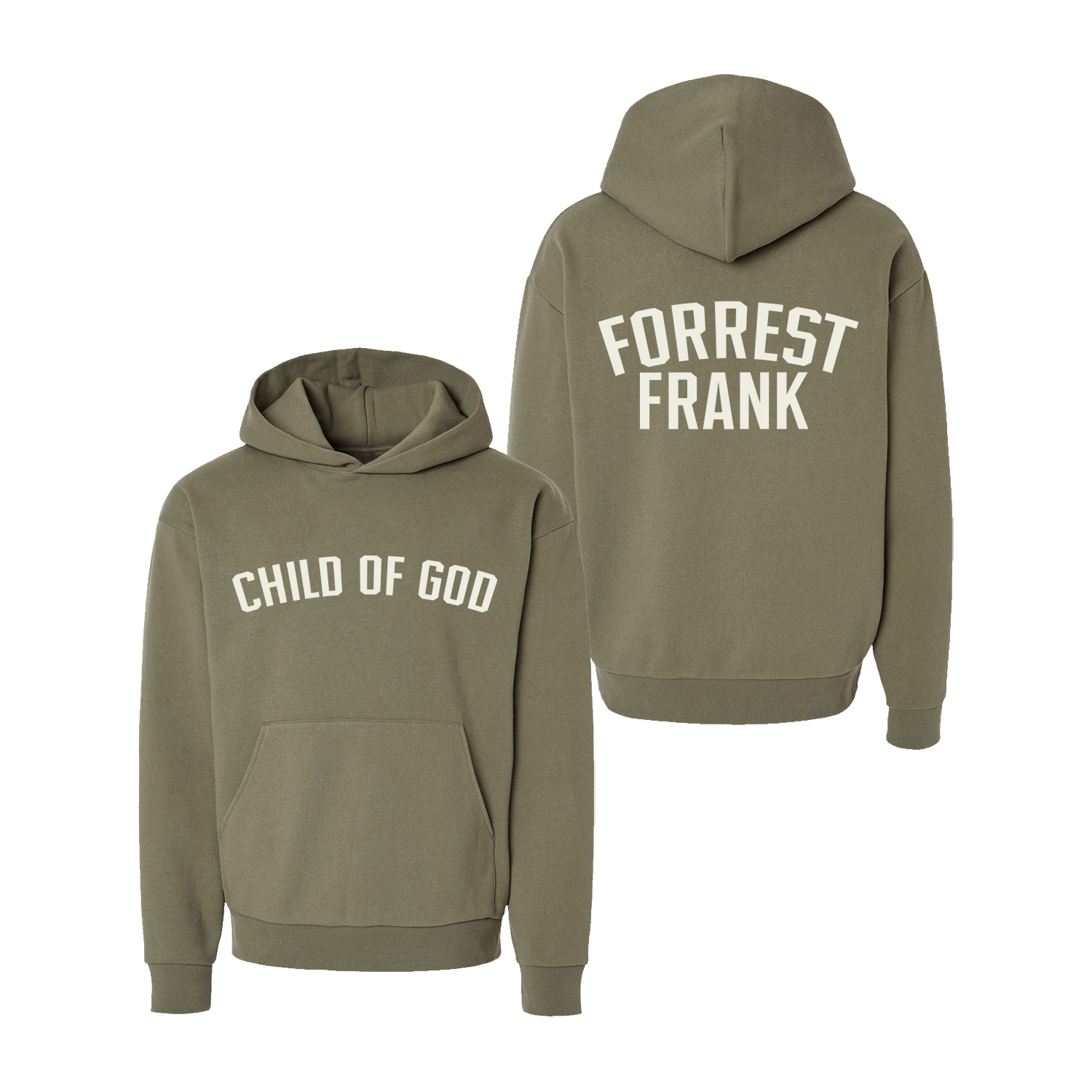 Child of God Olive Hoodie
