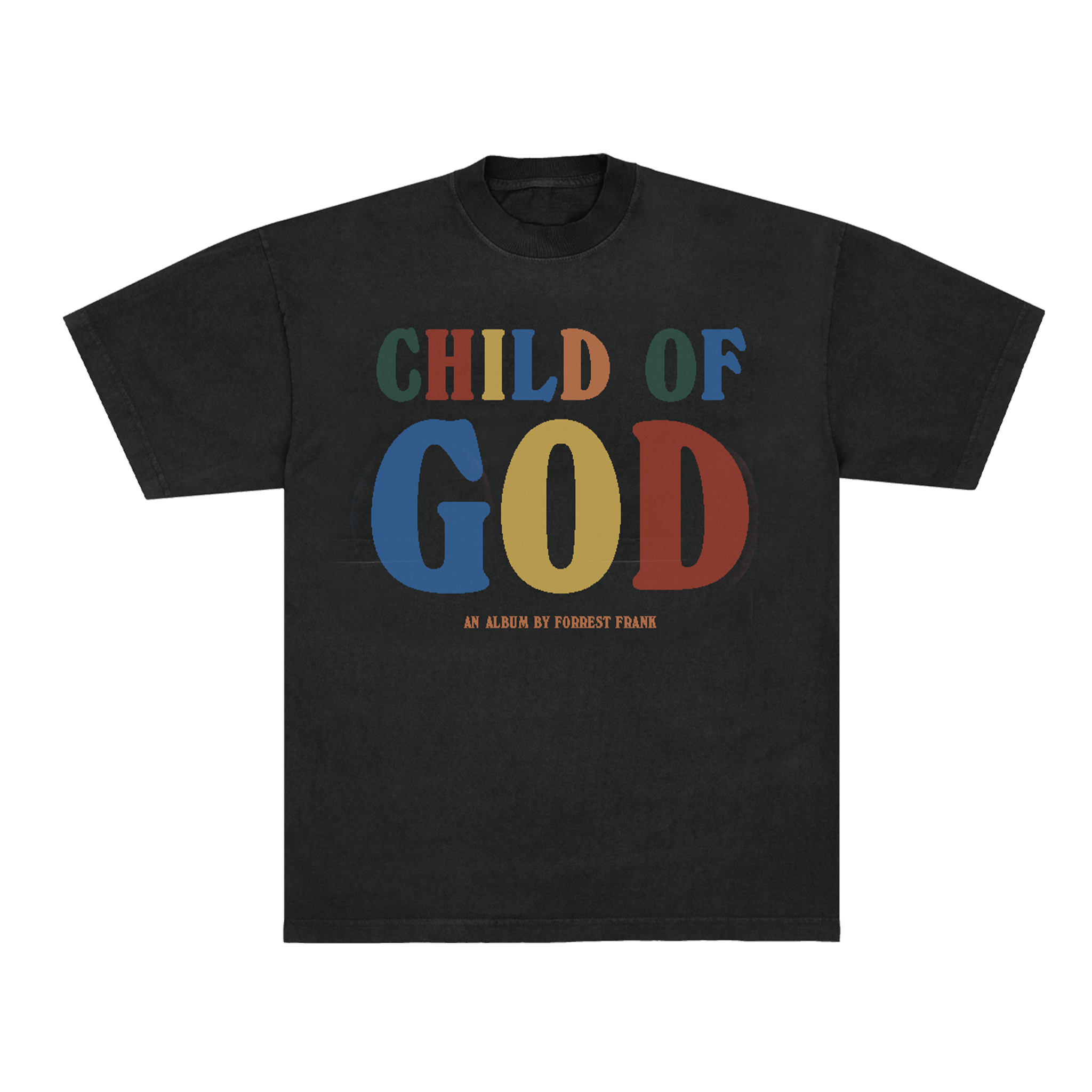 Child of God By Forrest Vintage Black T-Shirt