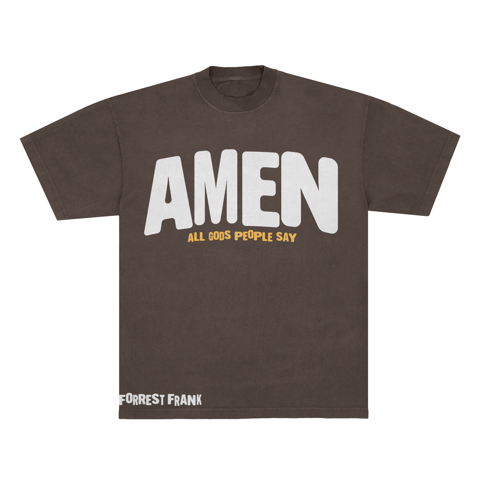 Amen Brown T-Shirt
