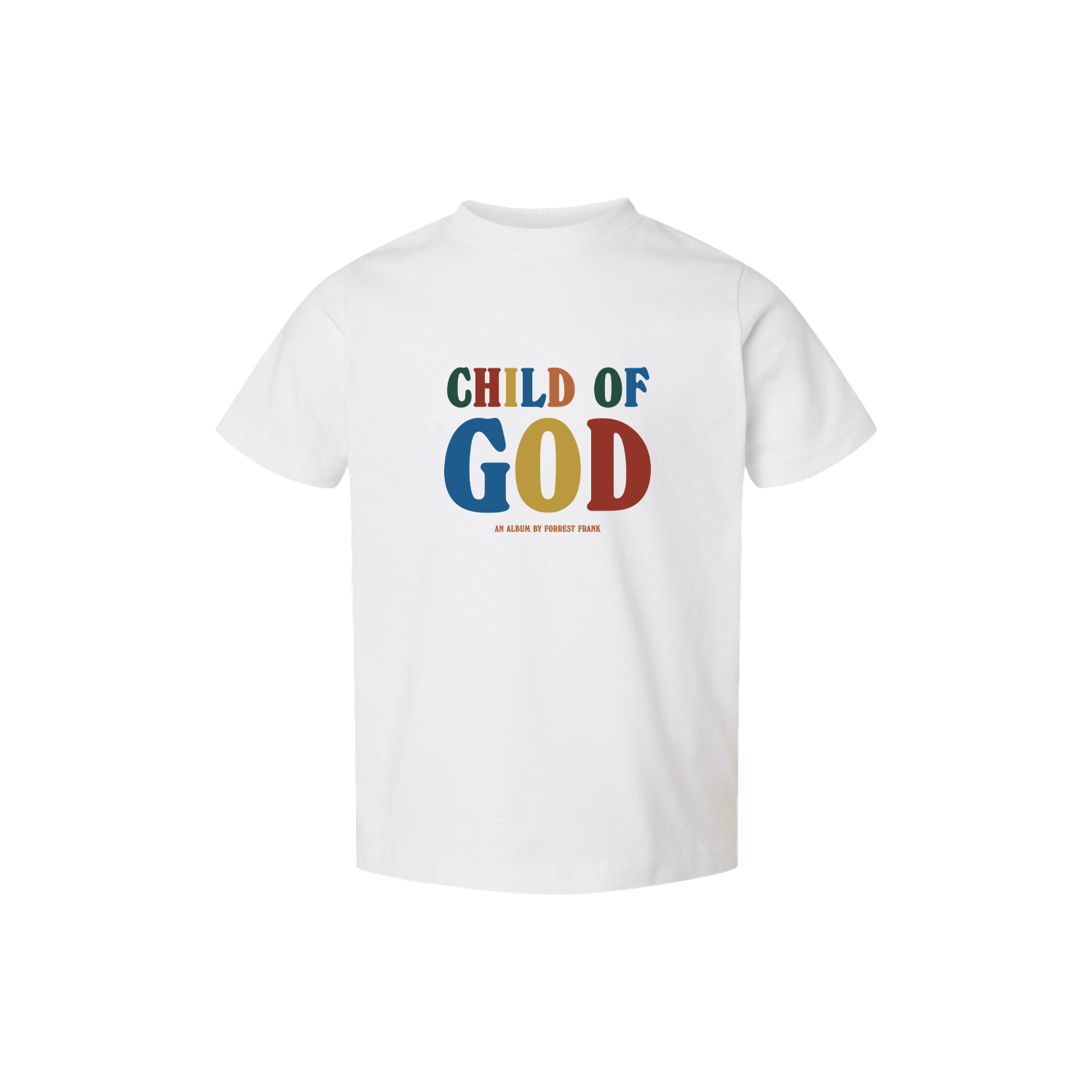 Child of God Childrens White T-Shirt
