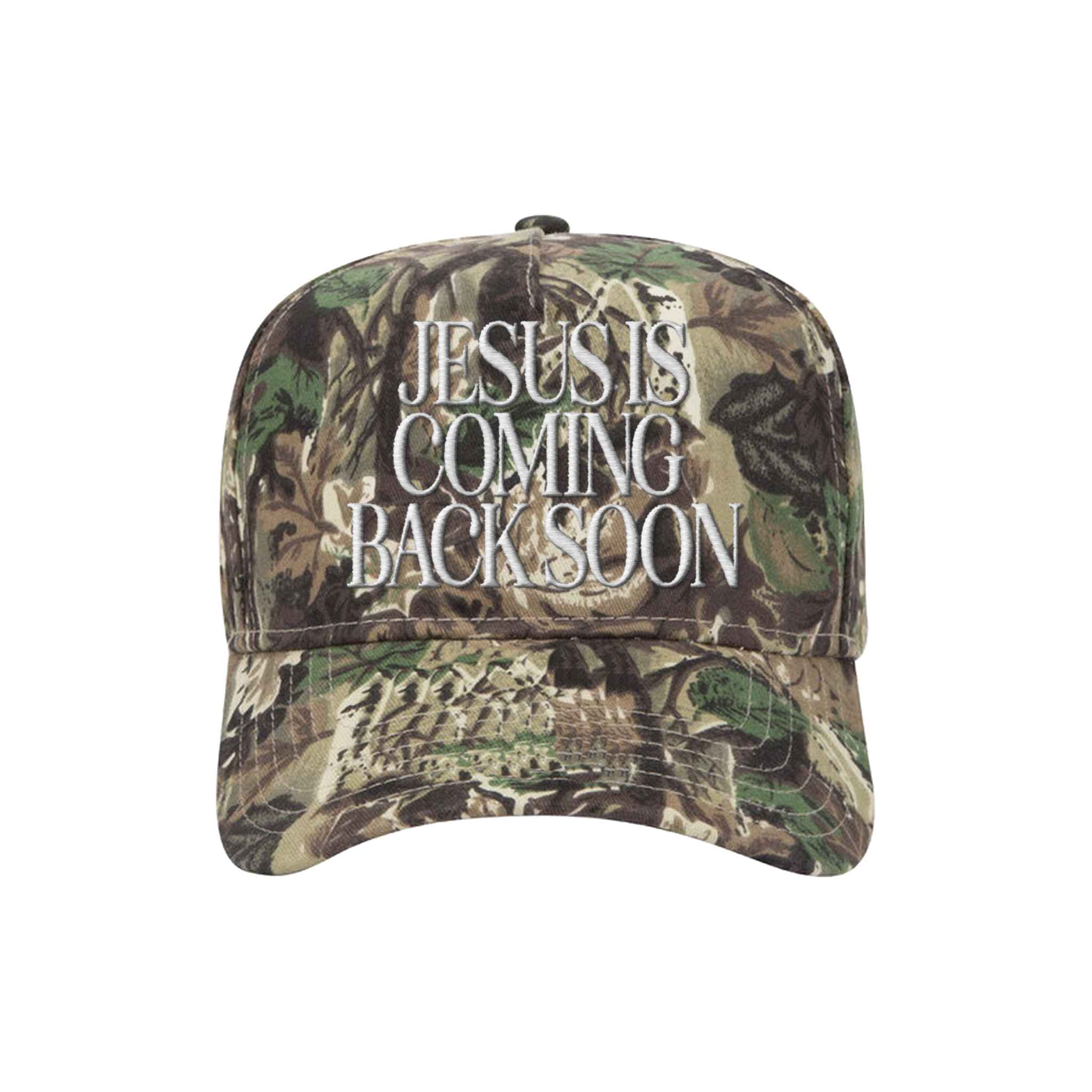 Jesus Is Coming Back Soon Camo Hat