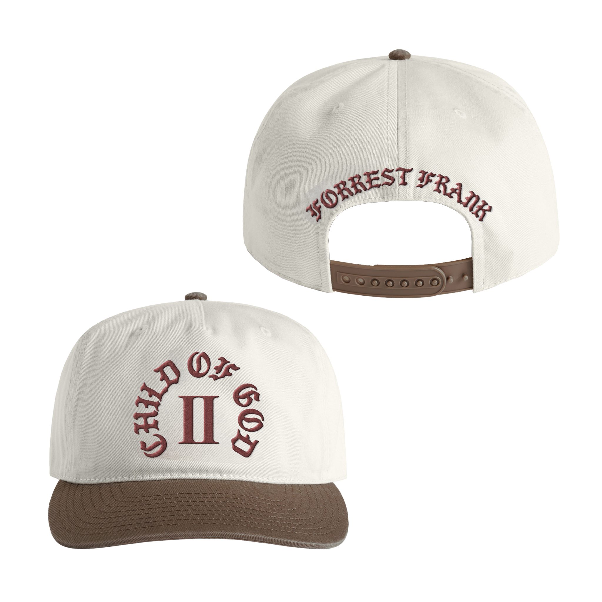 Child Of God II Natural and Tan Hat