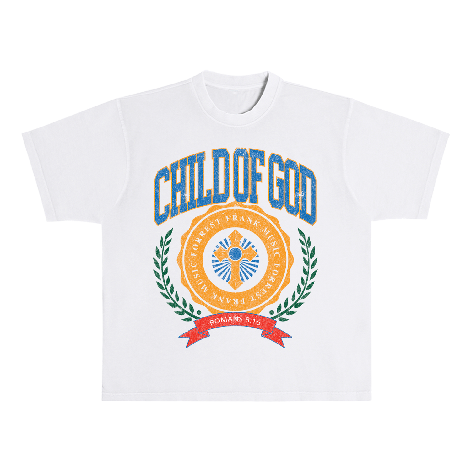 COG Crest White Tee