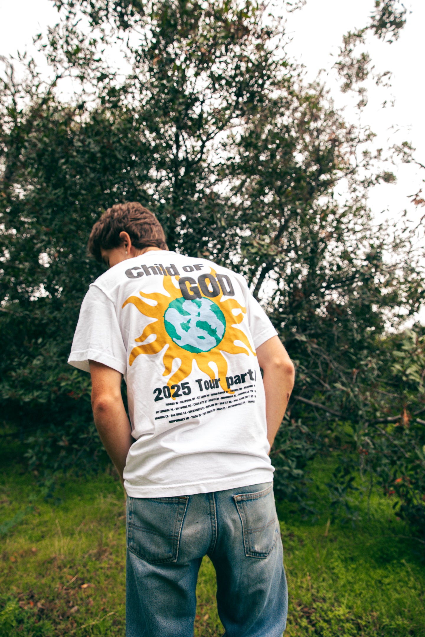 Child of God Tour Part II White T-Shirt