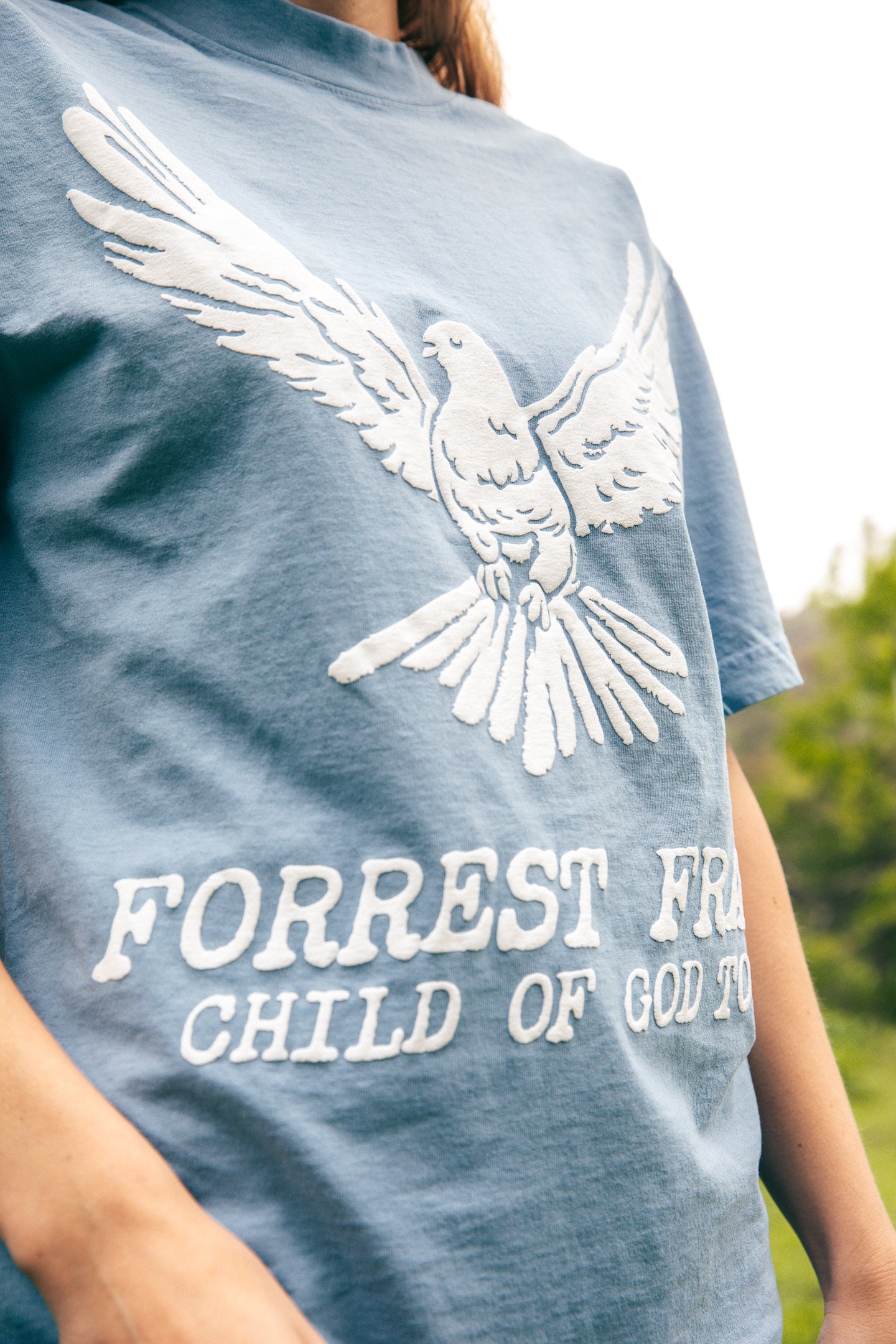 Child of God Dove Tour Blue Tee