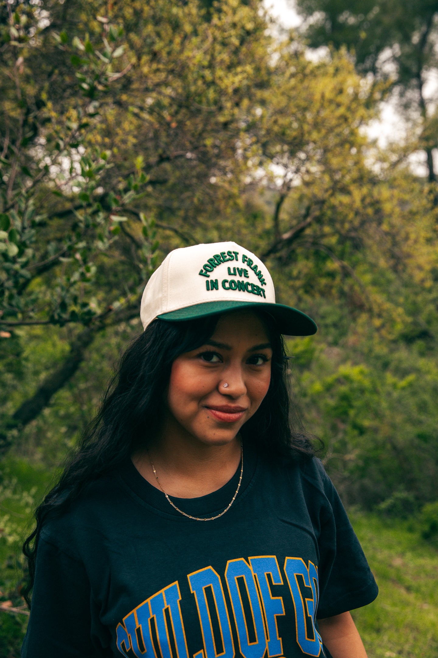 Live In Concert Dark Green/Natural Hat