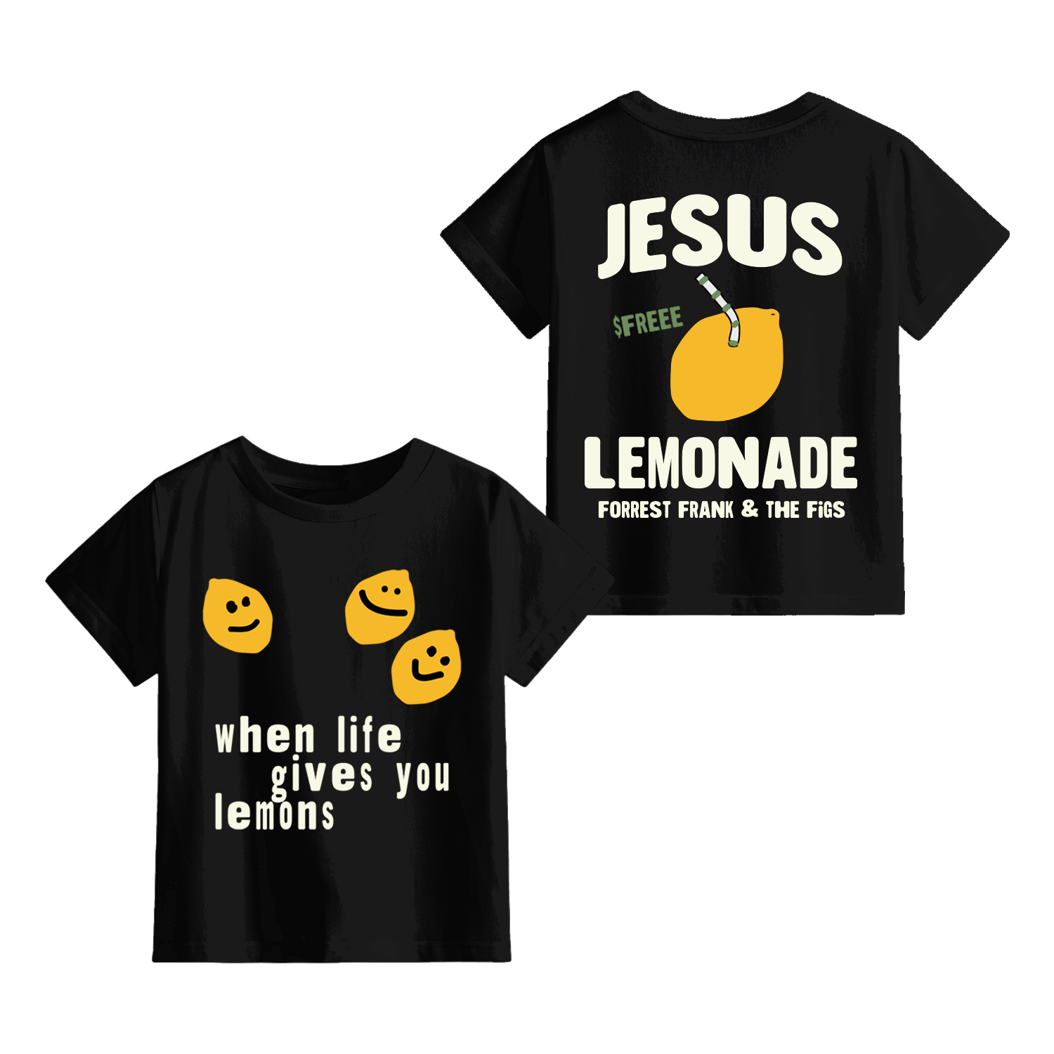 Jesus Lemonade Black Youth Tee