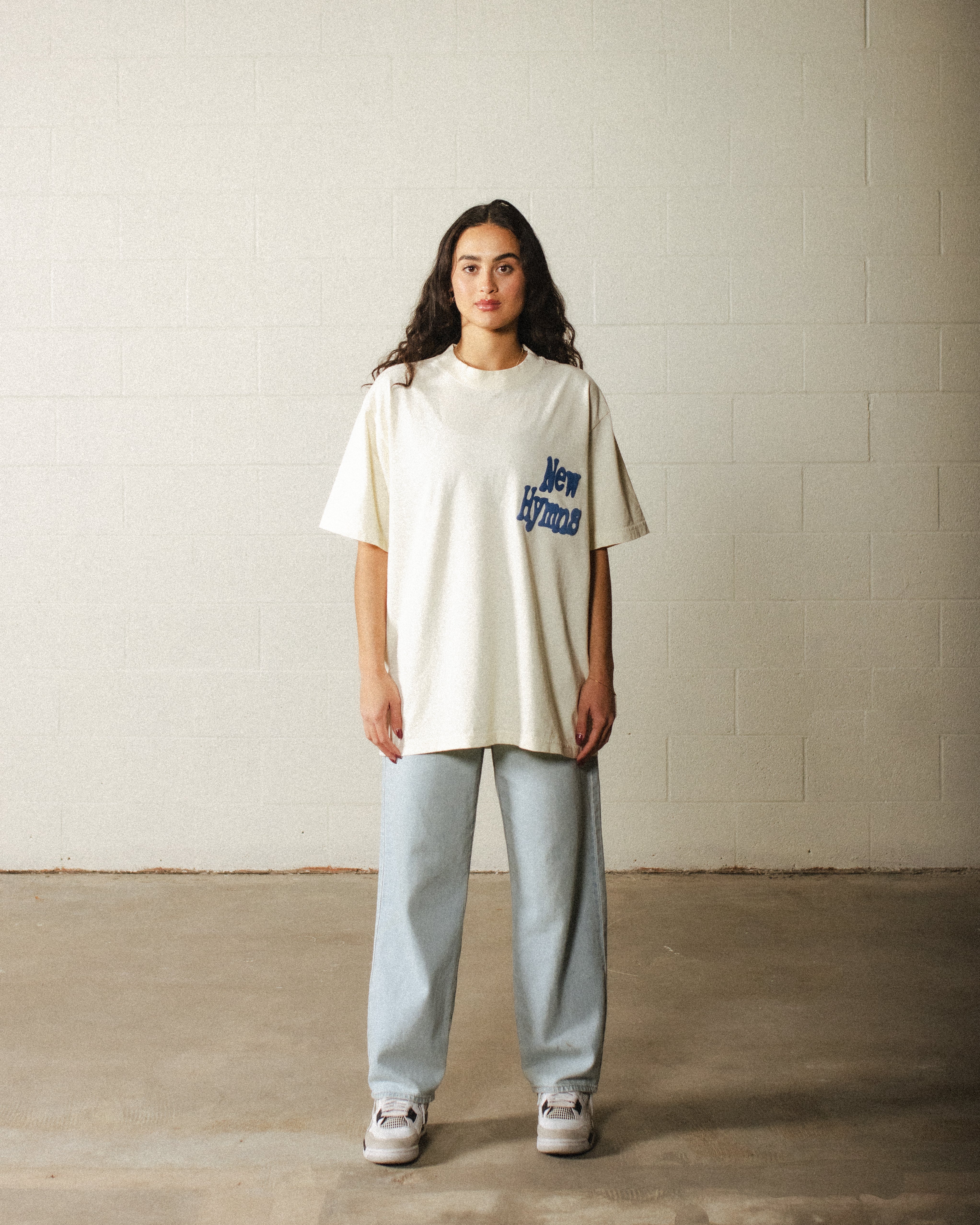 Cream New Hymns T-shirt