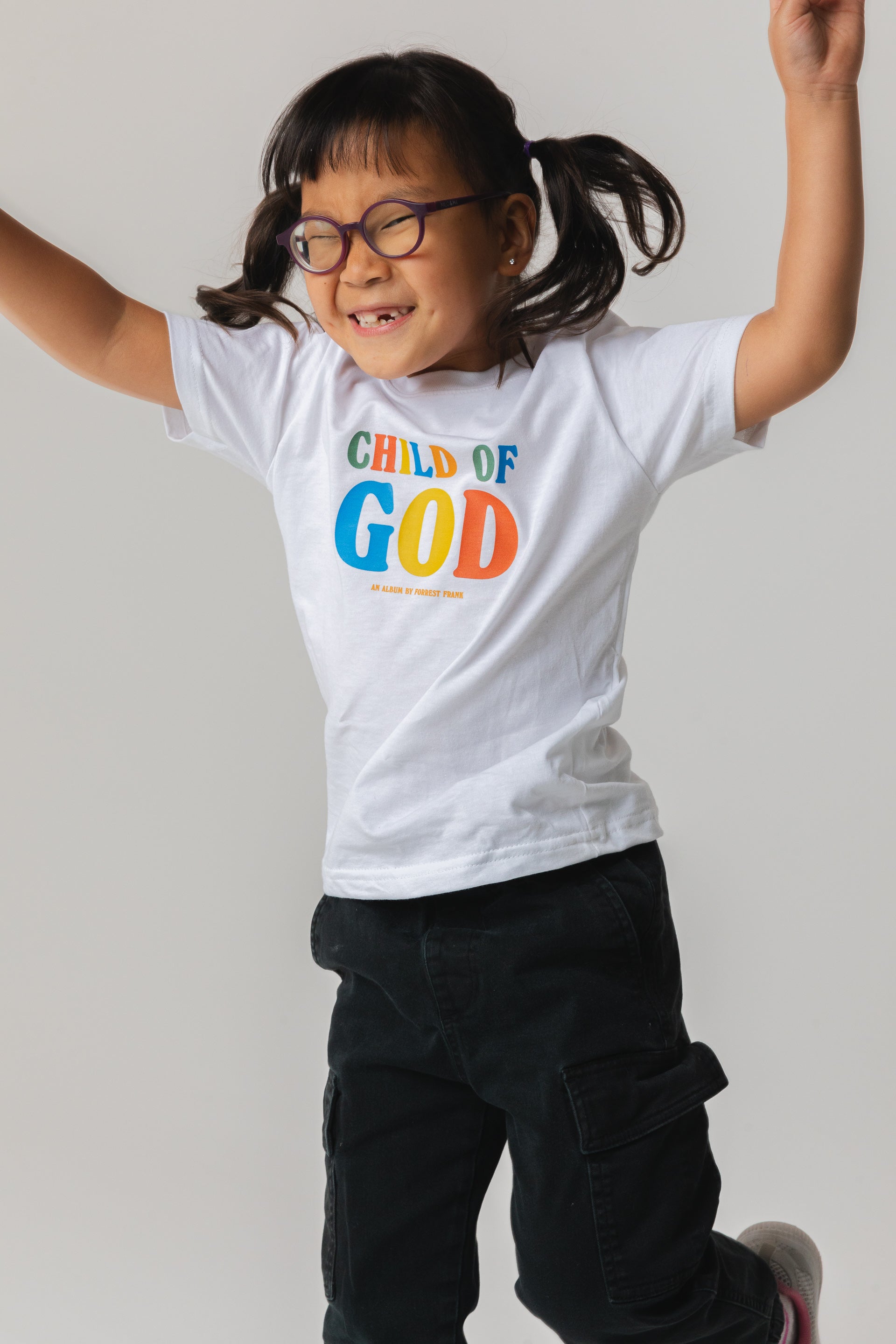 Child of God Childrens White T-Shirt