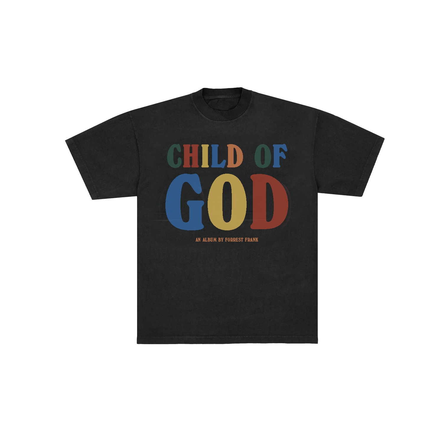 Child of God By Forrest Vintage Black T-Shirt