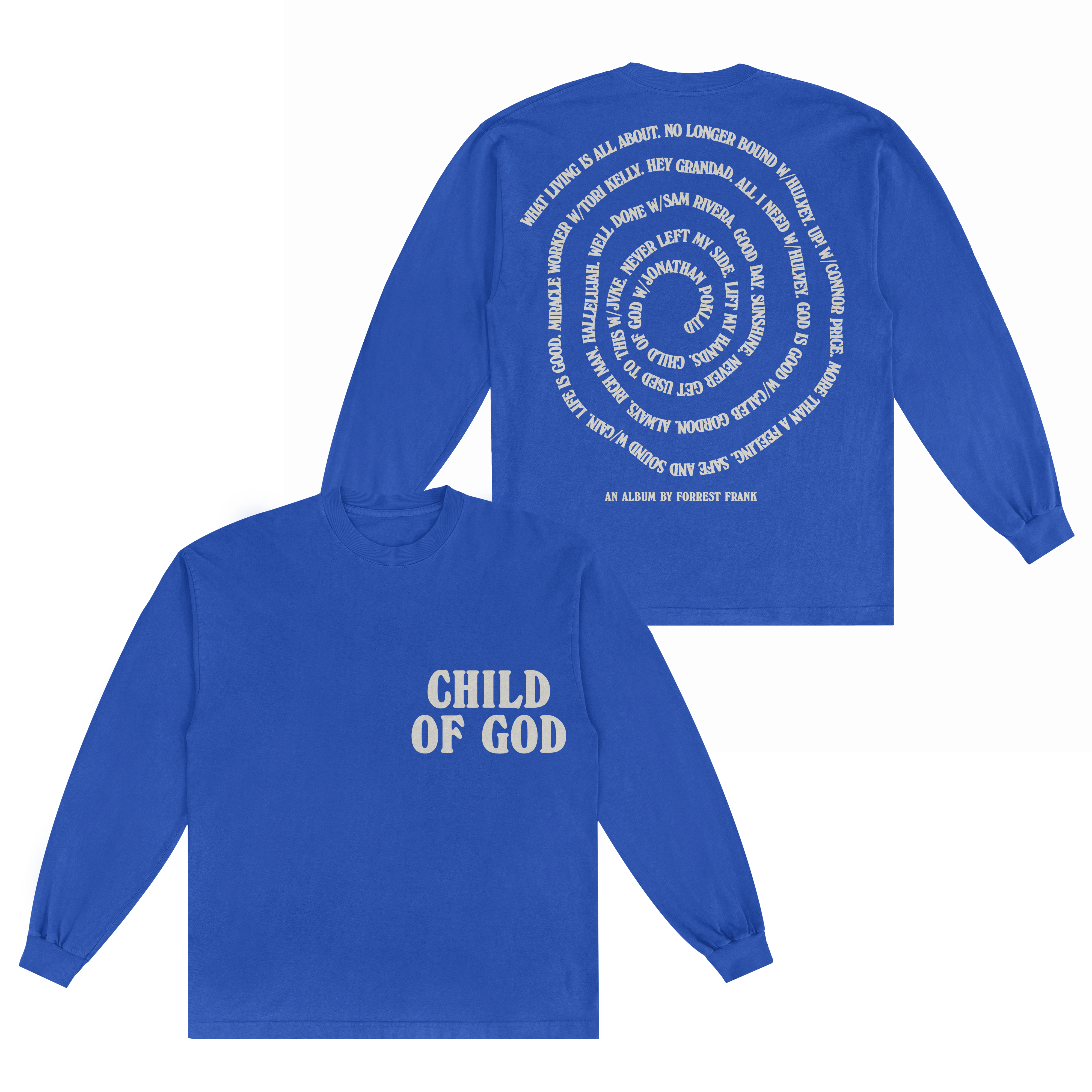 COG Spiral Blue Long Sleeve