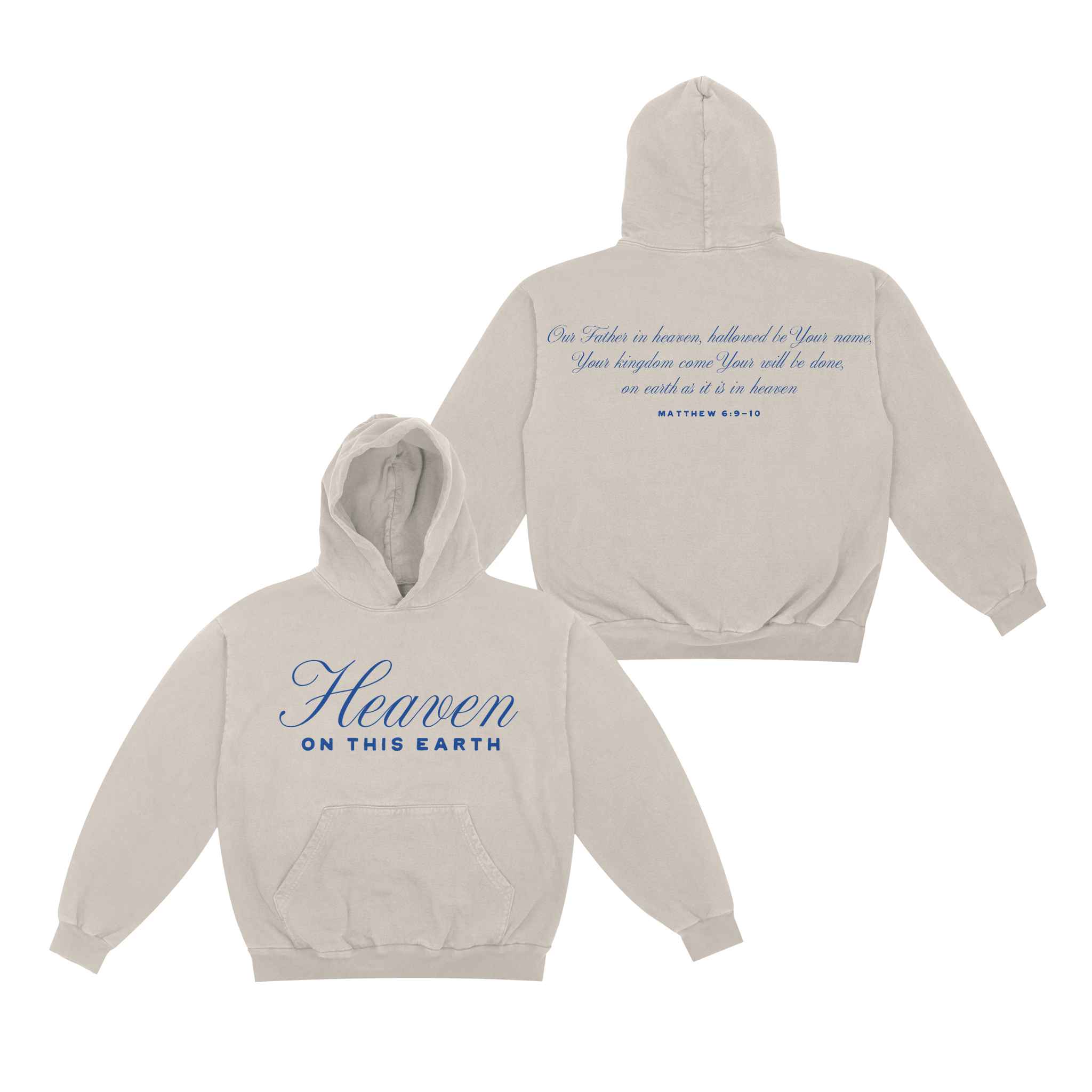 Heaven On This Earth Cream Hoodie