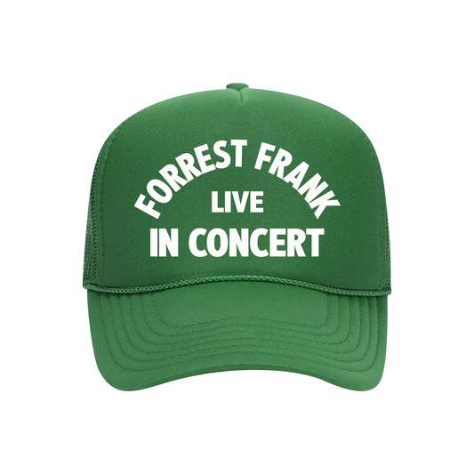 Forrest Frank Live Green Trucker Hat