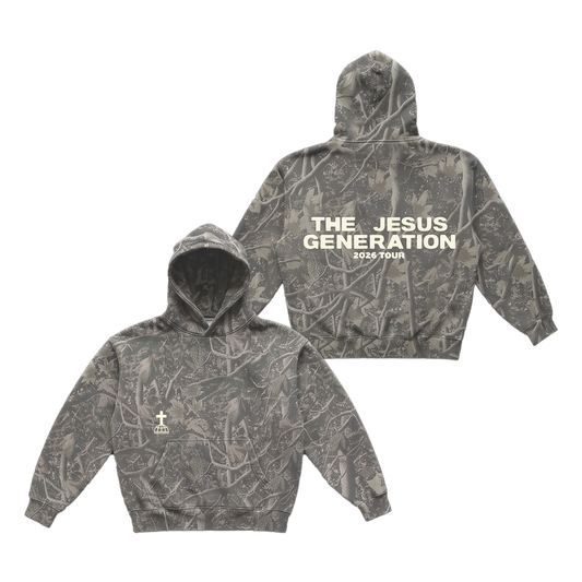 The Jesus Generation Camo Tour Hoodie