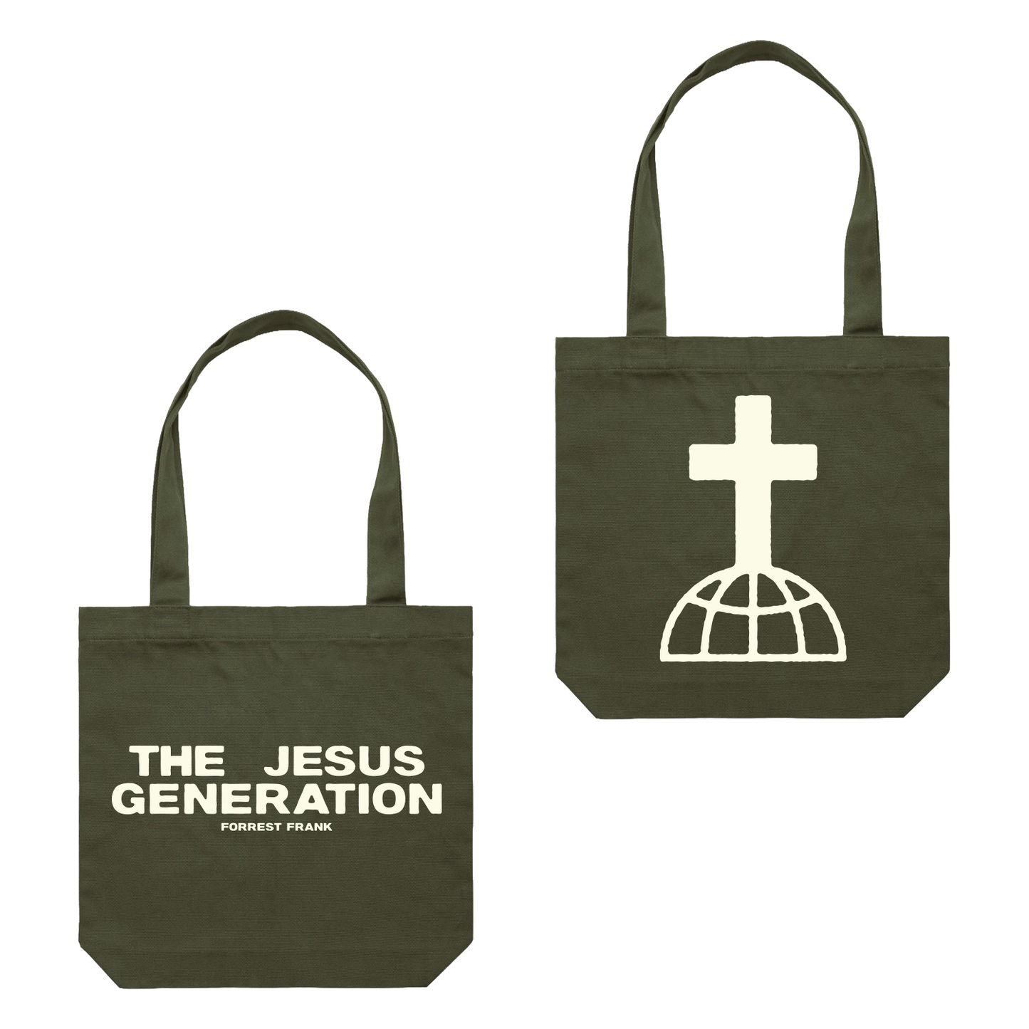 The Jesus Generation Green Tote Bag