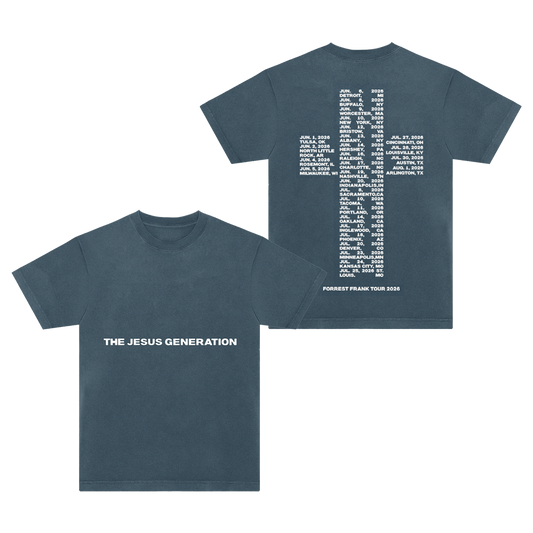 The Jesus Generation Tour Navy T-Shirt
