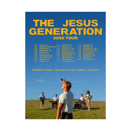 The Jesus Generation Tour Poster