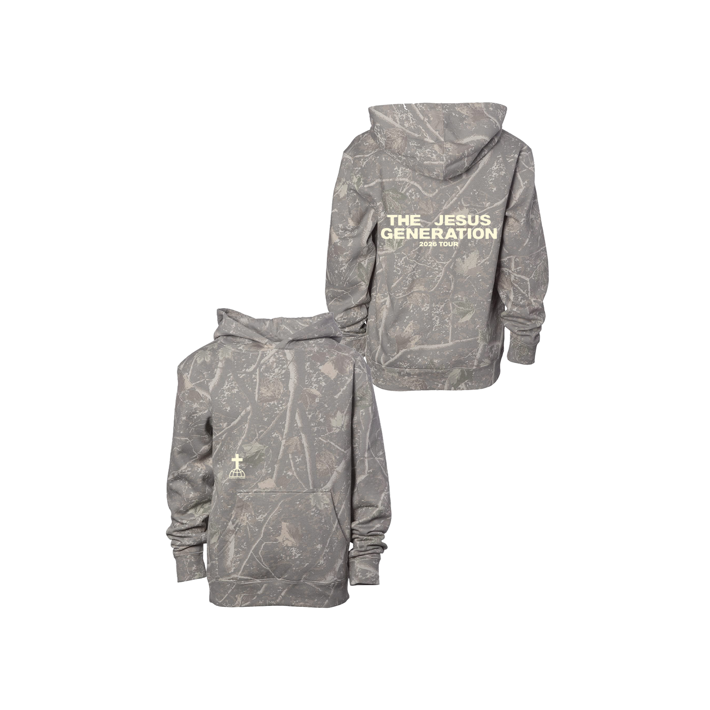 The Jesus Generation Camo Youth Tour Hoodie