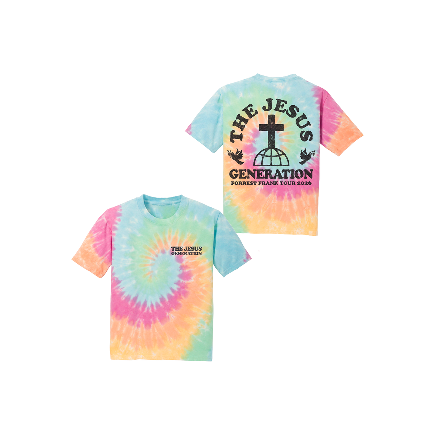 The Jesus Generation Youth Tour Dye T-Shirt
