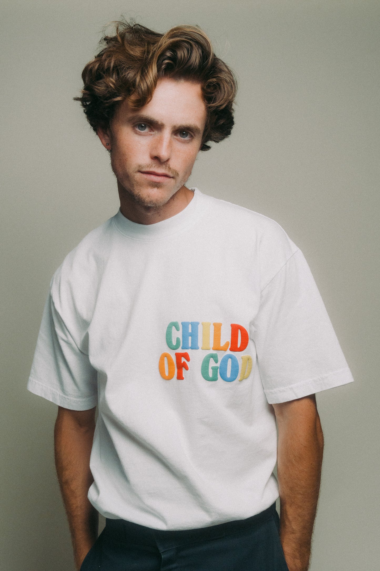 Child of God Tracklist White T-Shirt