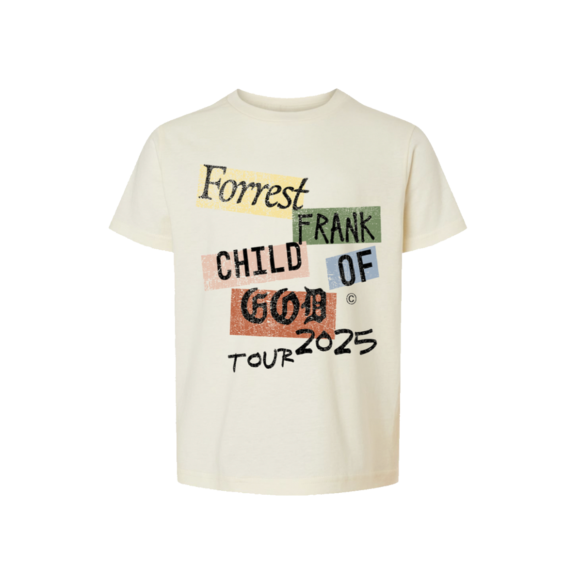 COG Color Block Kids Tee