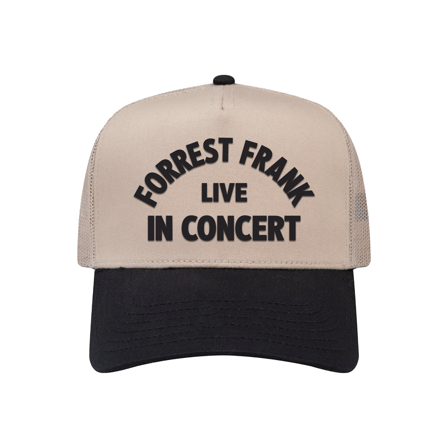 Forrest Frank Live Black & Khaki Hat