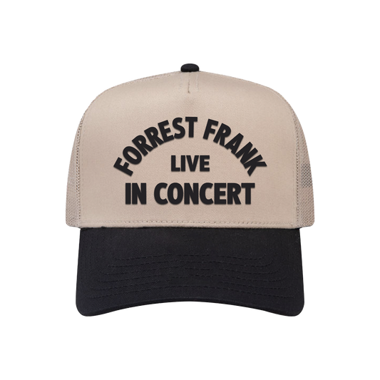 Forrest Frank Live Black & Khaki Hat