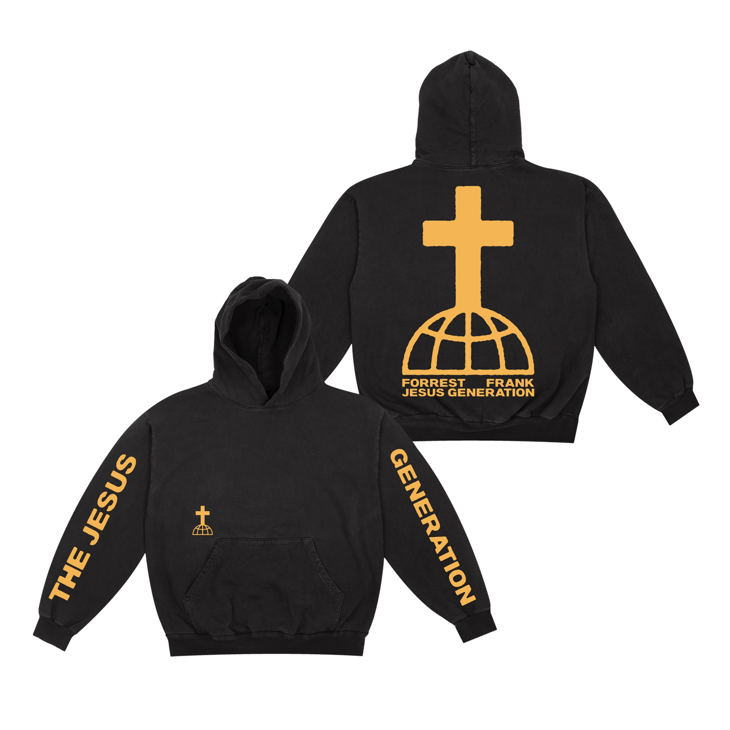 The Jesus Generation Black Tour Hoodie