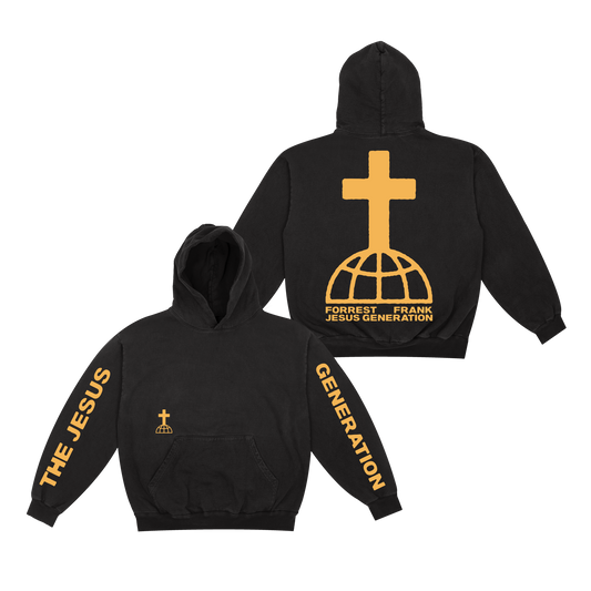 The Jesus Generation Black Tour Hoodie