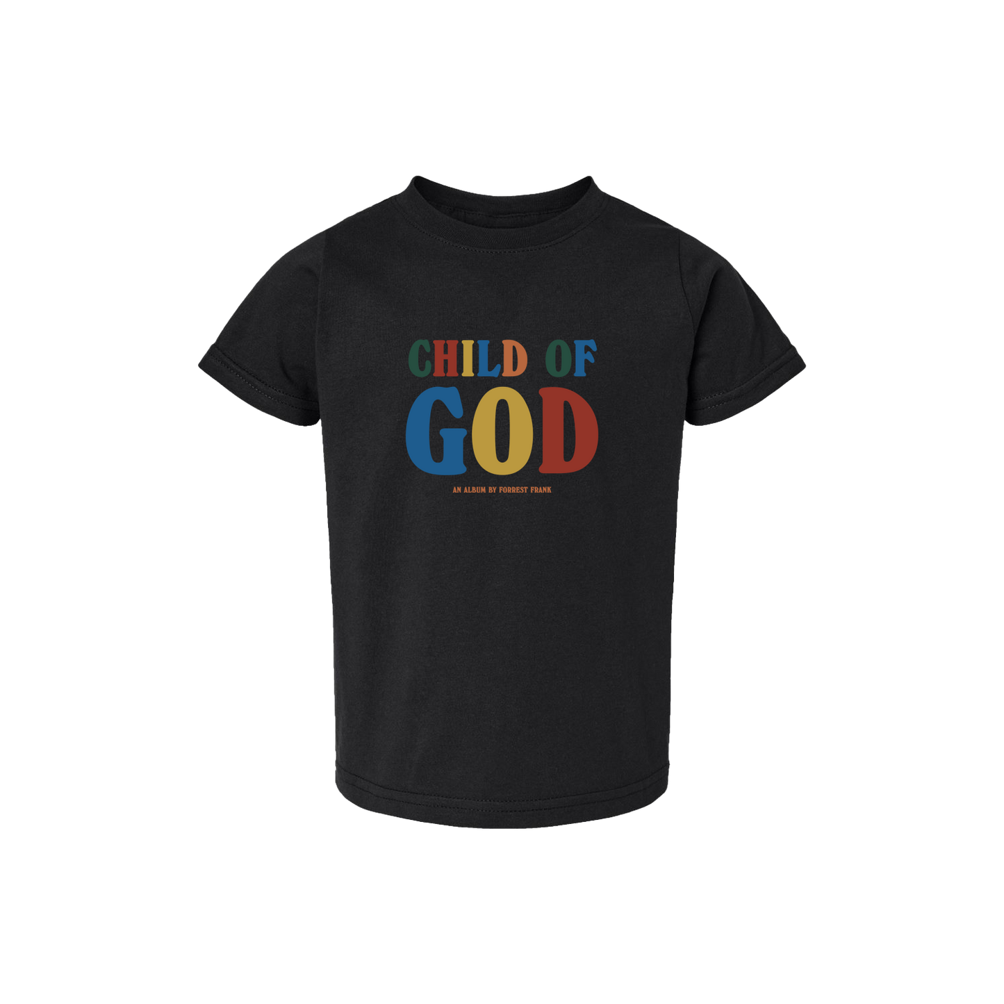 Child of God Childrens Black T-Shirt