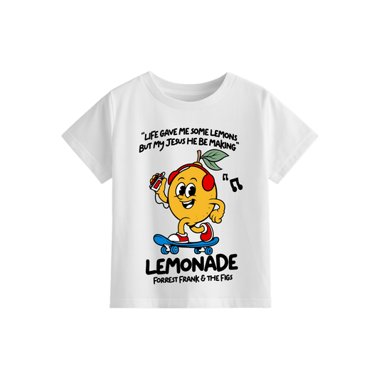 Lemon Skate White Youth Tee