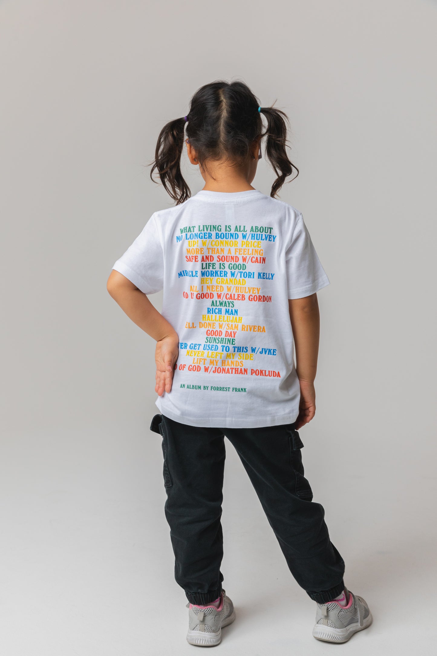 Tracklist Childrens White T-Shirt