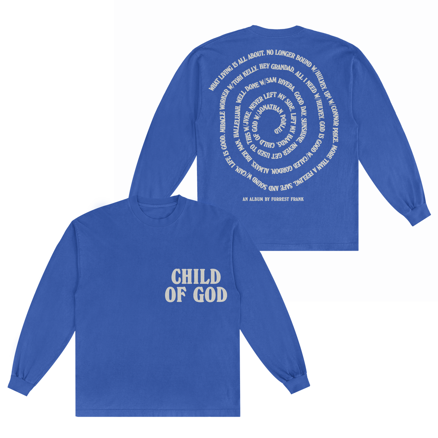 COG Spiral Blue Long Sleeve