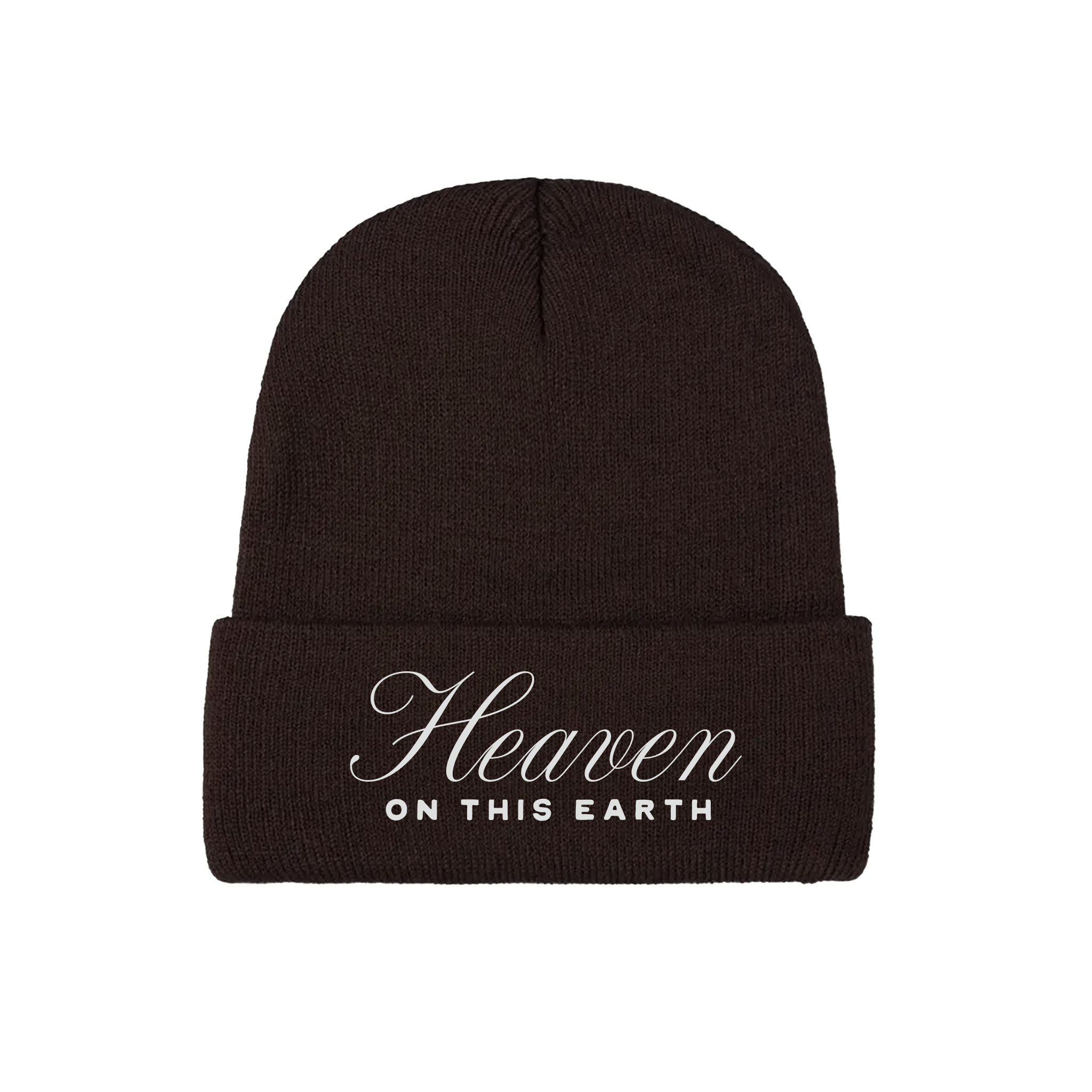 Heaven On This Earth Brown Beanie ForrestFrank heaven-on-this-earth-brown-beanie-forrestfrank