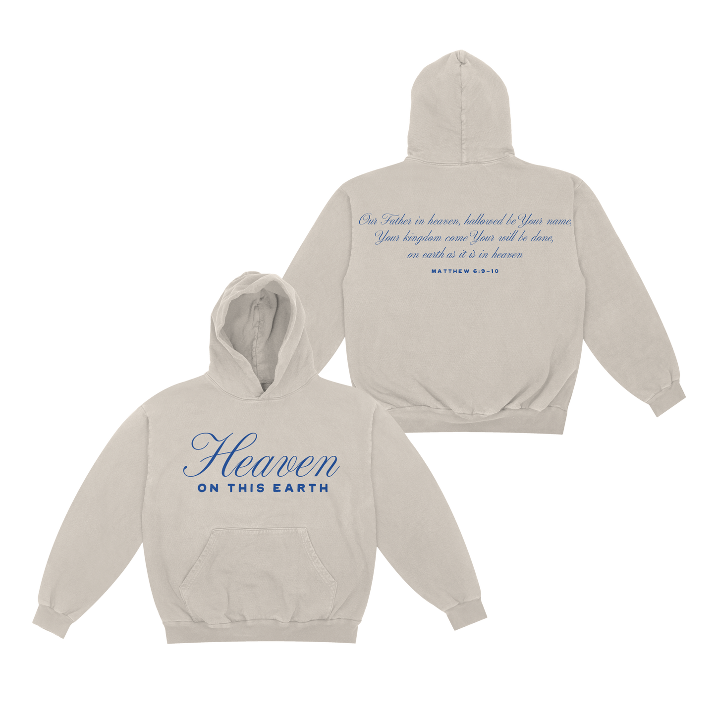 Heaven On This Earth Cream Hoodie